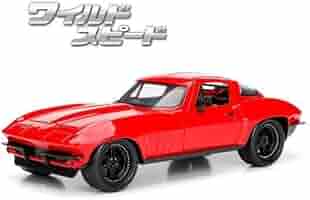 送料込み　JADATOYS 1:24 ワイルド スピード　コルベット ワイルドスピード 1/24サイズミニカー Letty's CHEVY CORVETTE